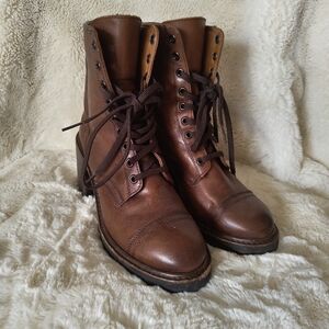Thursday Rebel Boots in Walnut